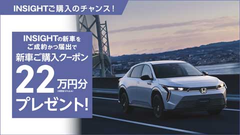 INSIGHT22万円分プレゼント